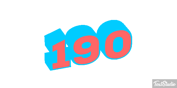 190 Text effect