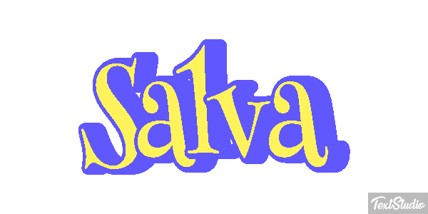Salva Text effect