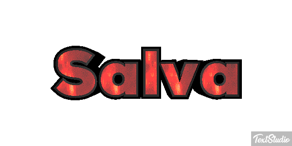 Salva Text effect