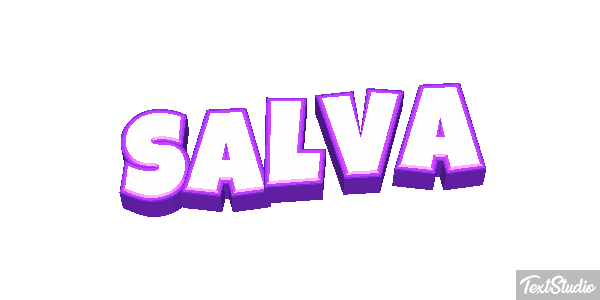 Salva Text effect