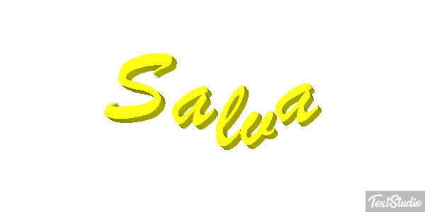 Salva Text effect