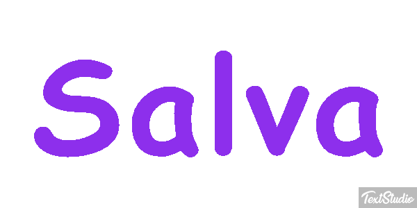 Salva Text effect