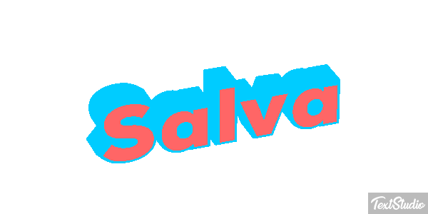 Salva Text effect