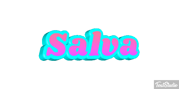 Salva Text effect
