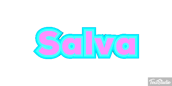 Salva Text effect