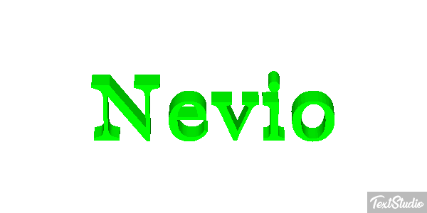 Nevio Text effect