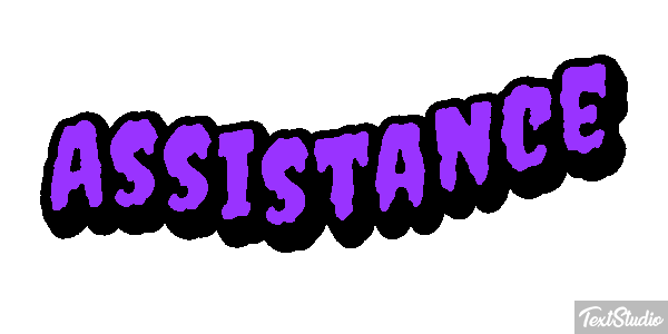 Assistance Text effect