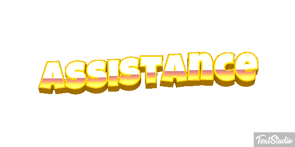 Assistance Text effect