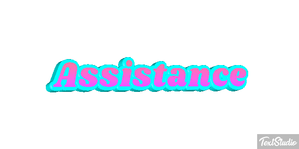 Assistance Text effect