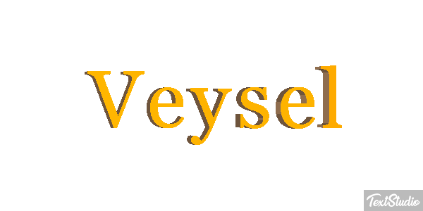 Veysel Effetto testo