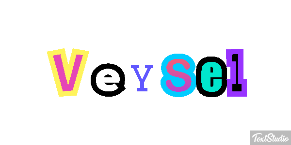 Veysel Effetto testo