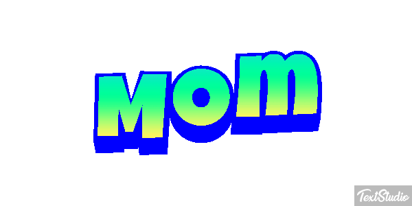 Mom Tekst effect