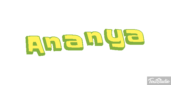 Ananya Tekst effect