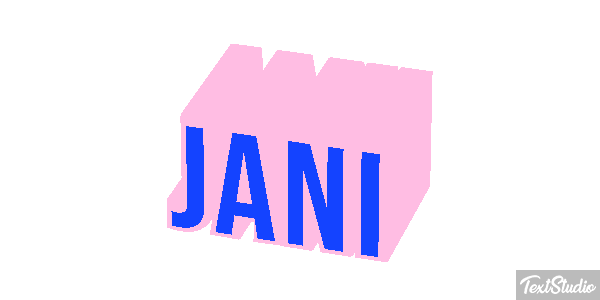 Jani Tekst effect