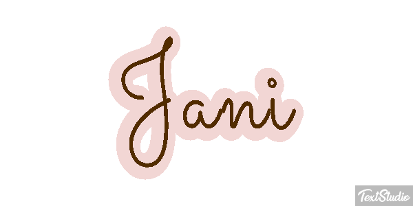 Jani Tekst effect