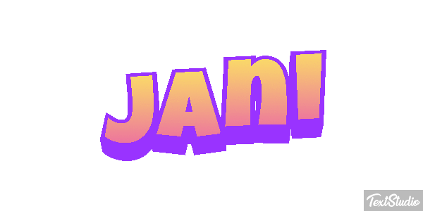 Jani Tekst effect