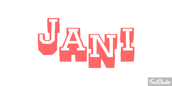 Jani Tekst effect