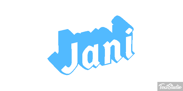Jani Tekst effect