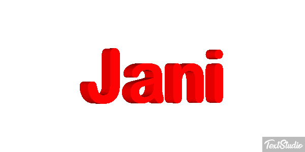Jani Tekst effect