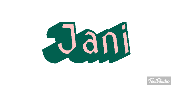 Jani Tekst effect