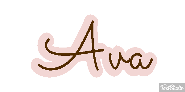 Ava Text effect