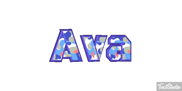 Ava Text effect