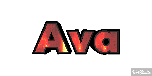 Ava Text effect