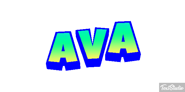 Ava Text effect