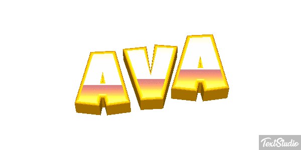 Ava Text effect