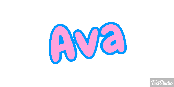 Ava Text effect