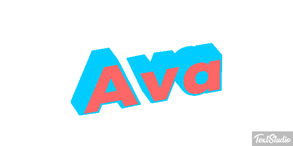 Ava Text effect
