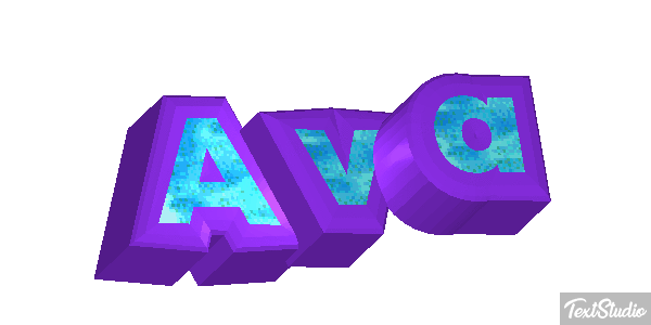 Ava Text effect