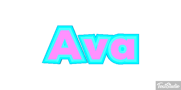 Ava Text effect