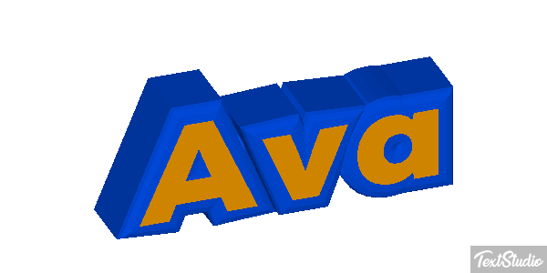 Ava Text effect