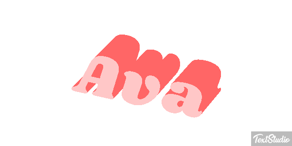Ava Text effect