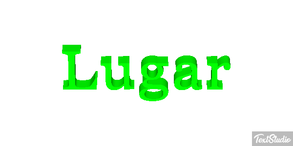 Lugar Efekt tekstowy