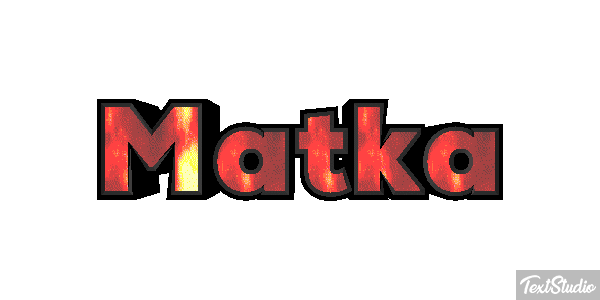 Matka Текстовый эффект