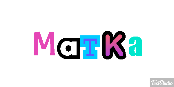Matka Текстовый эффект