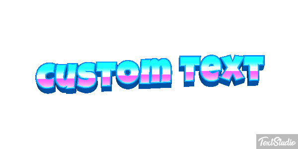 Custom Text テキスト効果