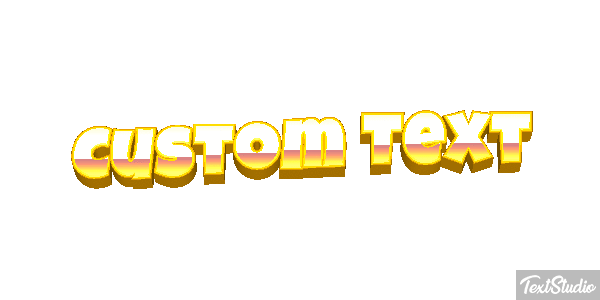 Custom Text テキスト効果