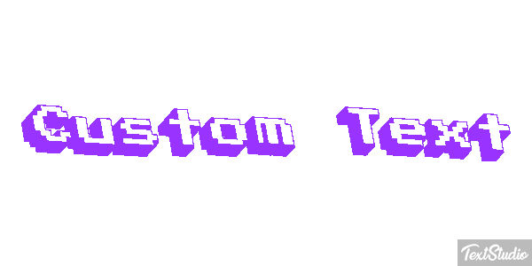 Custom Text テキスト効果