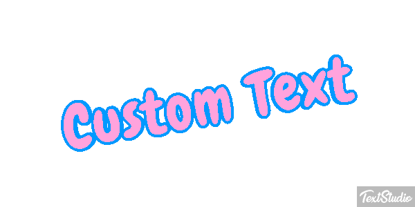 Custom Text テキスト効果