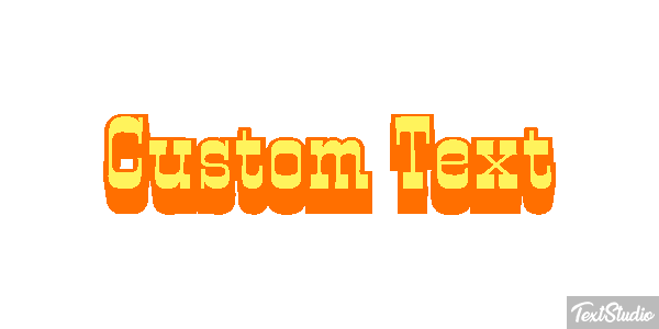 Custom Text テキスト効果