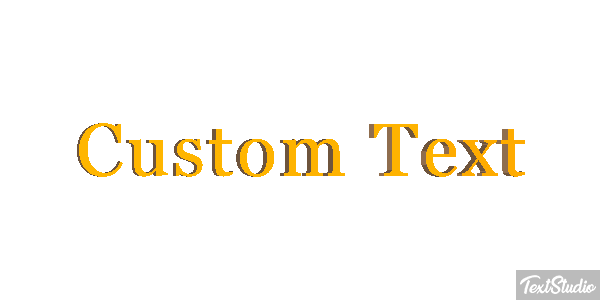 Custom Text テキスト効果
