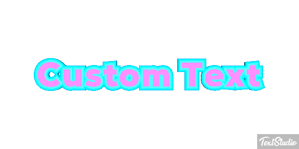 Custom Text テキスト効果