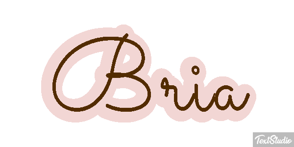 Bria Text effect