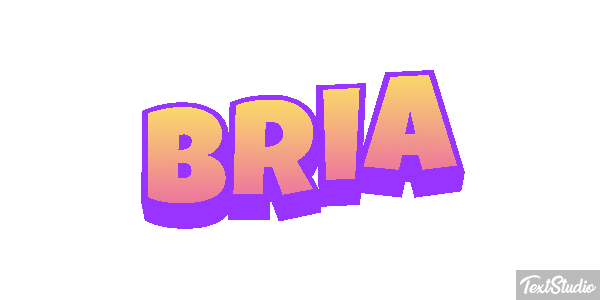Bria Text effect