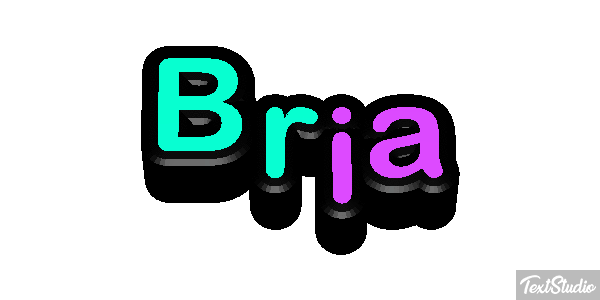 Bria Text effect