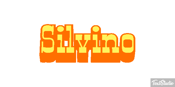 Silvino Text effect