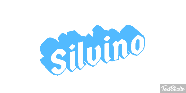 Silvino Text effect